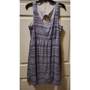 Outdoor Research Celestial Dress Blue and White Design Size 8